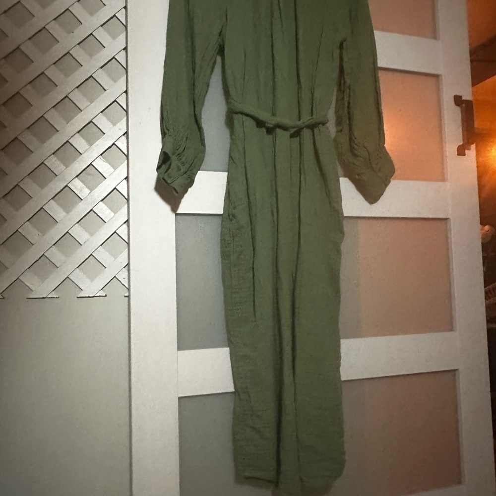 Old Navy Sage Green Jumpsuit